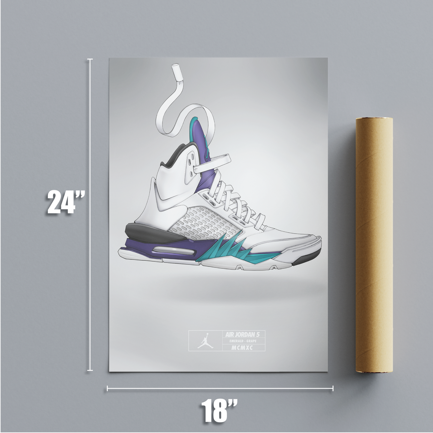 Air Jordan 5 Grape