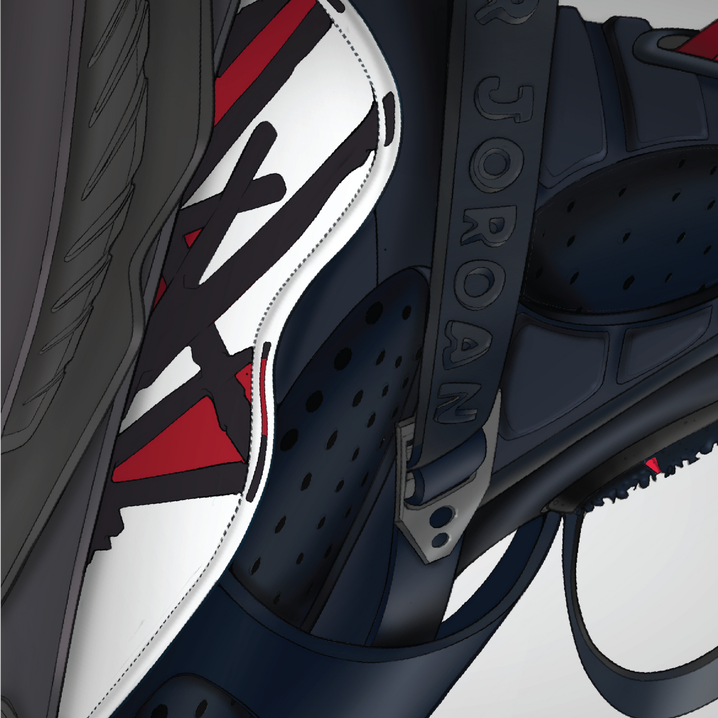 Air Jordan 8 Playoff