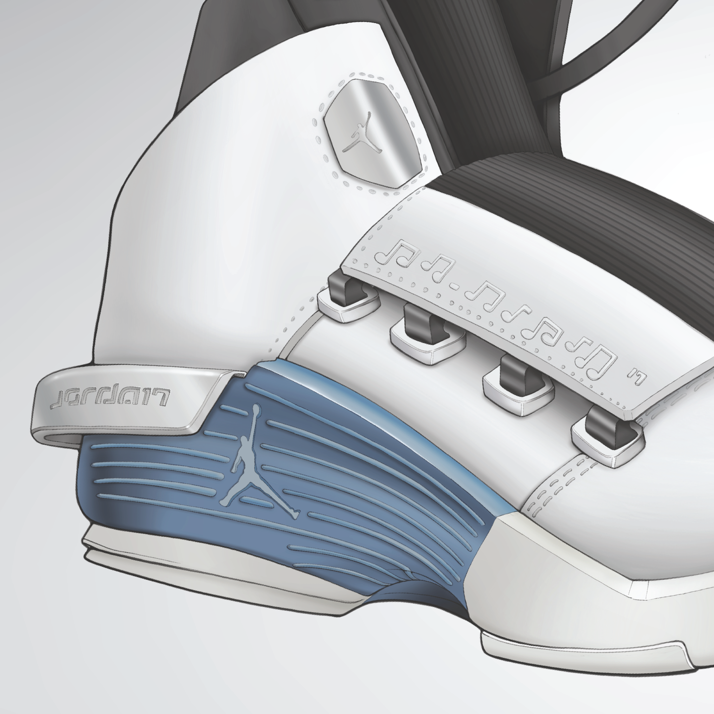 Air Jordan 17 College Blue