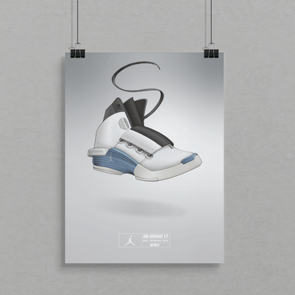 Air Jordan 17 College Blue