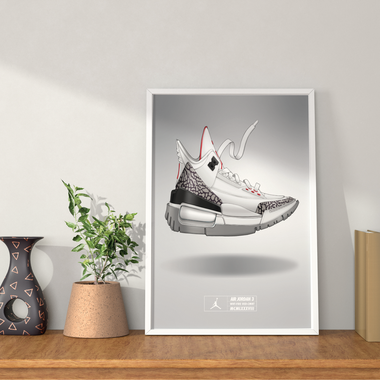 Air Jordan 3 White Cement