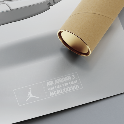 Air Jordan 3 White Cement