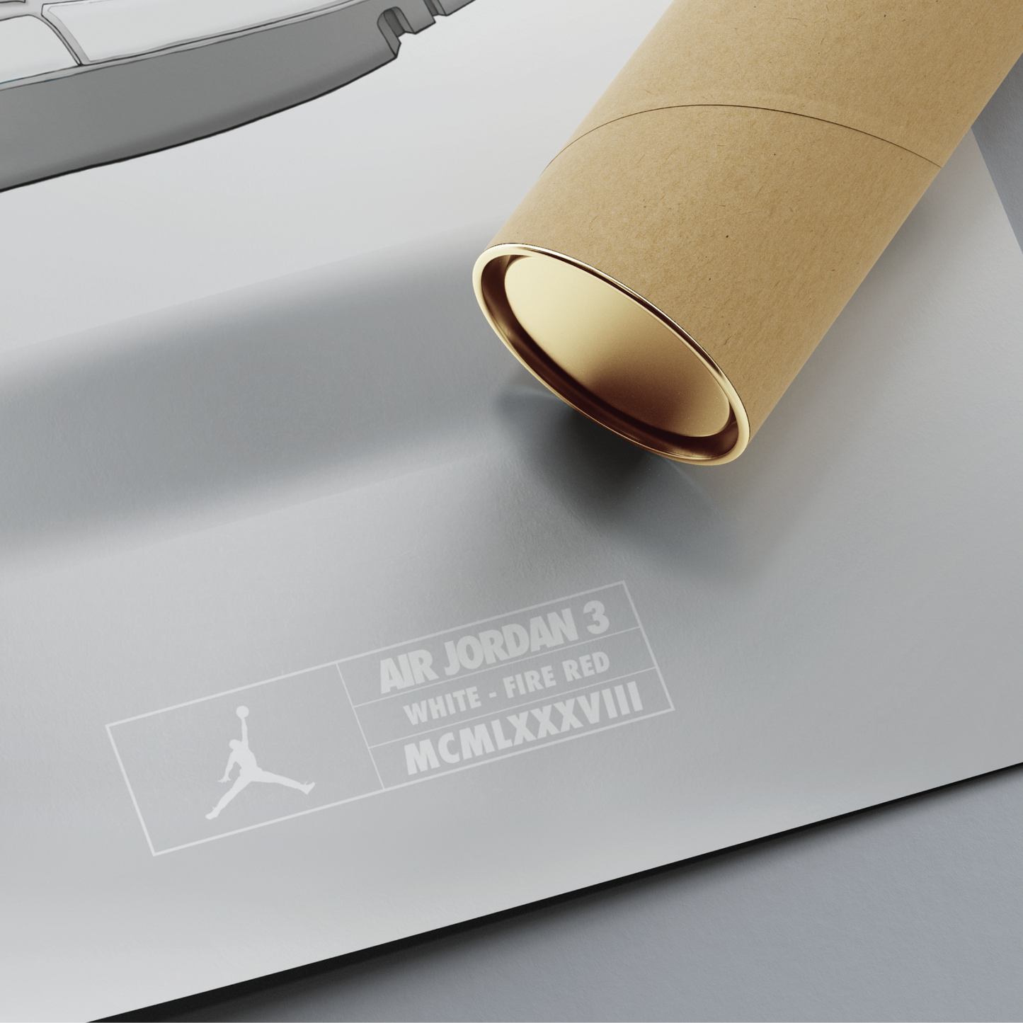 Air Jordan 3 Fire Red