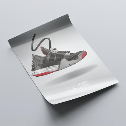 Air Jordan 4 Bred