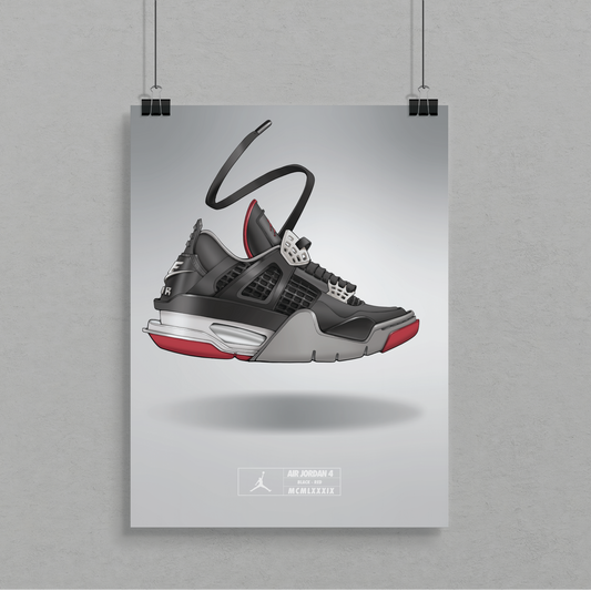 Air Jordan 4 Bred