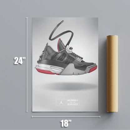 Air Jordan 4 Bred