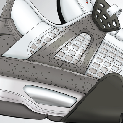Air Jordan 4 White Cement