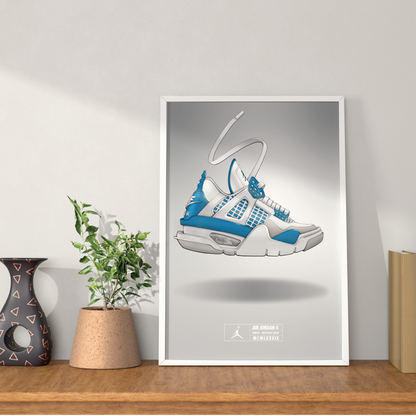 Air Jordan 4 Military Blue