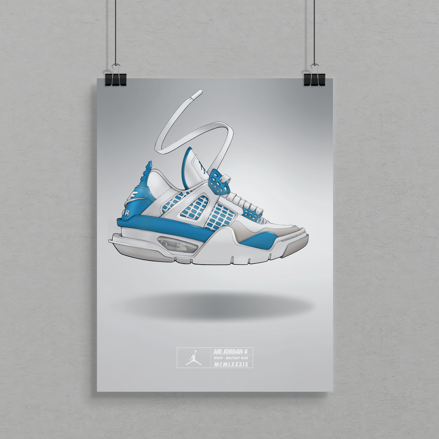 Air Jordan 4 Military Blue