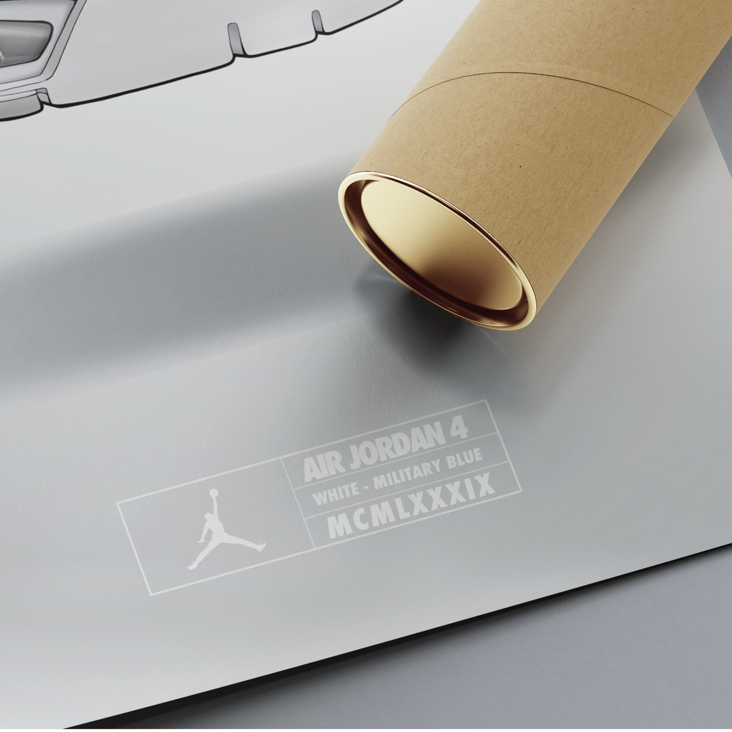 Air Jordan 4 Military Blue