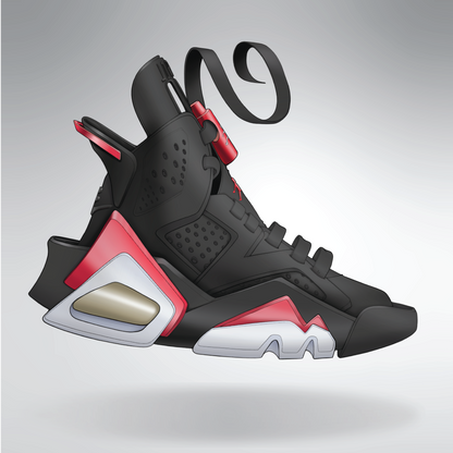 Air Jordan 6 Black Infared