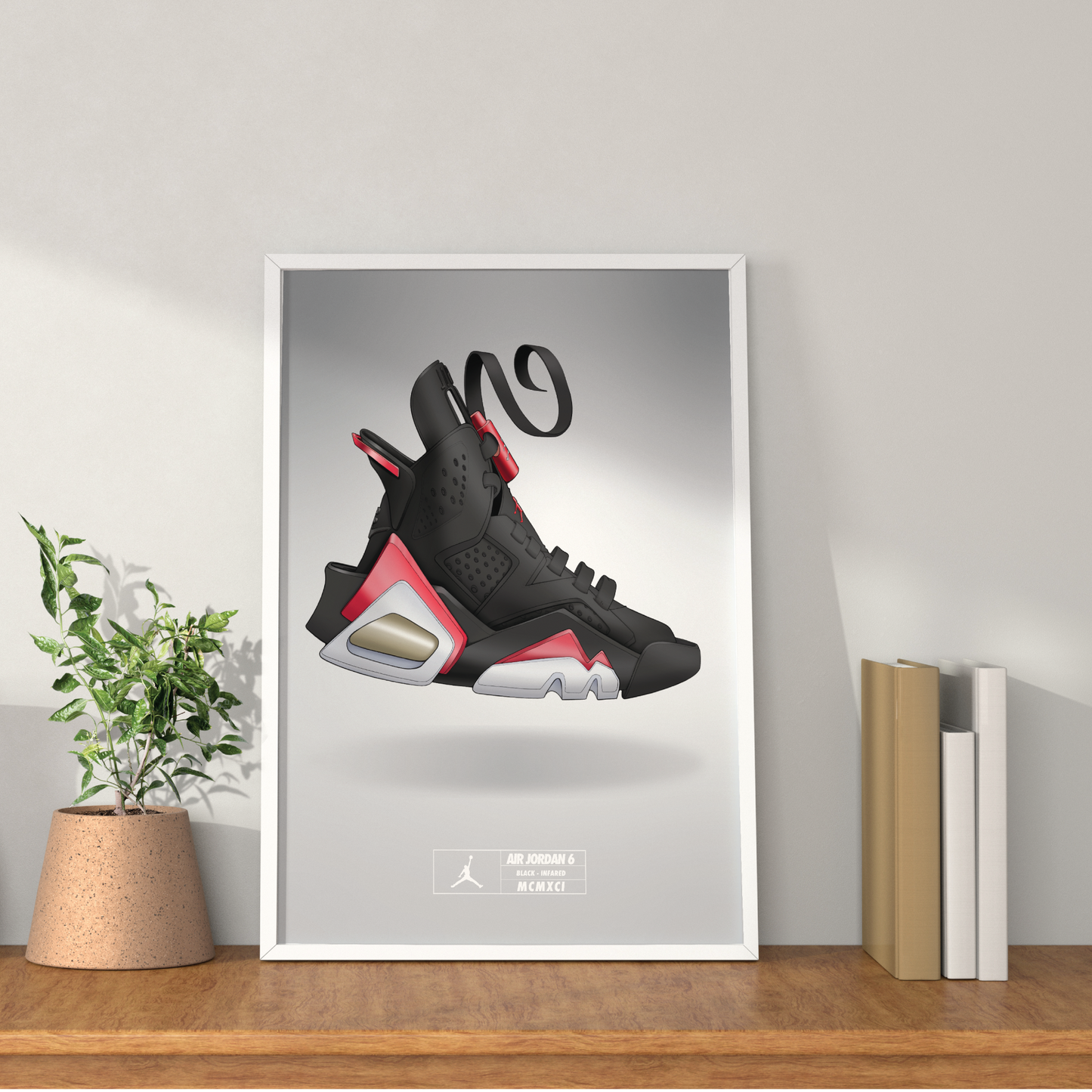 Air Jordan 6 Black Infared