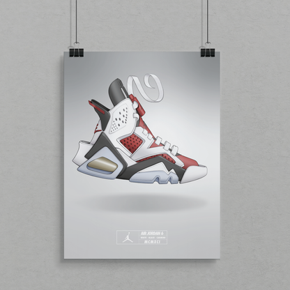 Air Jordan 6 Carmine