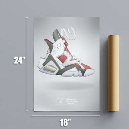 Air Jordan 6 Carmine